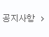공지사항